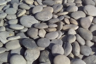 Beach Pebbles grau 40-60mm