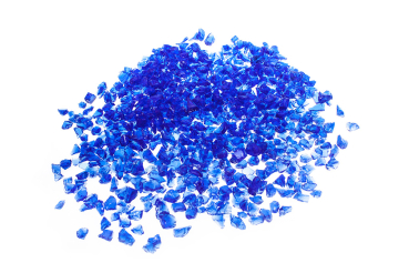 Glassplitt Blue Violet, 5-10mm