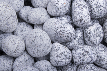Gletscherkies Granit 25-50mm trocken und naß