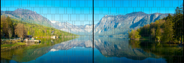 Sichtschutz DECO-LINE "Fjord" 1,8m x 5m Breite