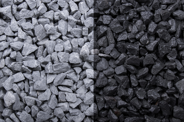 Basalt 8 - 11mm trocken und naß