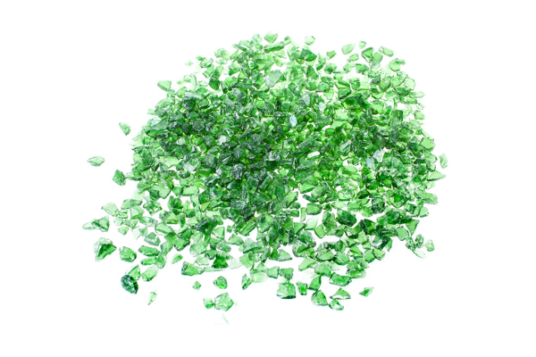 Glassplitt Green, 5-10mm