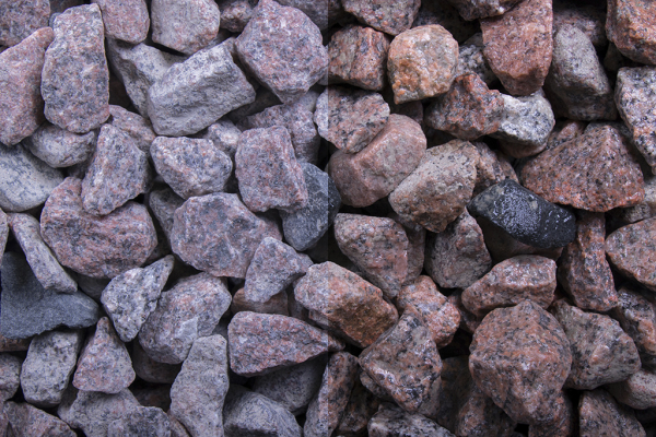 Schottischer Granit, 16-32mm trocken und naß