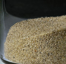 Rasensand, Kristall-Quarzsand, DIN EN 12904 0,70-1,25mm Muster