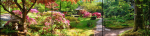 Sichtschutz DECO-LINE "Natur" 1,8m x 7,5m Breite
