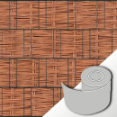 Sichtschutz DECO-LINE "Weidengeflecht" 26m/Rolle